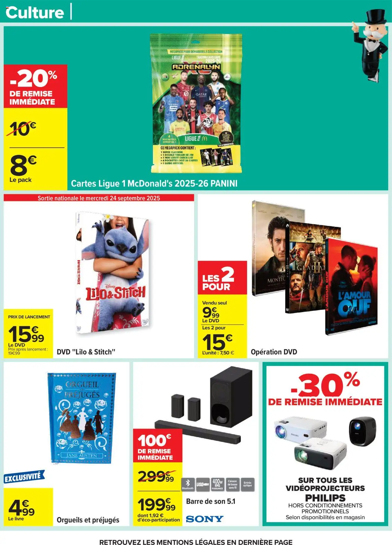  | Page: 87 | Produits: Panini, Barre de son, Livre