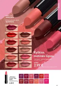 Oriflame leidinys galioja nuo 11.03.2026 | Puslapis: 87 | Prekių: Makiažas