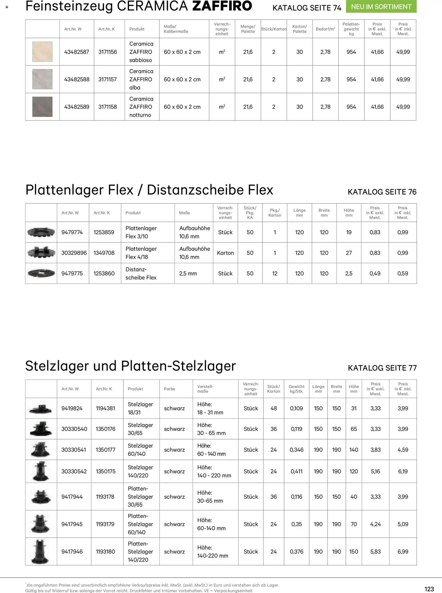 Lagerhaus  Casafino Katalog 2026 gültig ab 02.01.2026 | Seite: 123 | Produkte: Gewicht