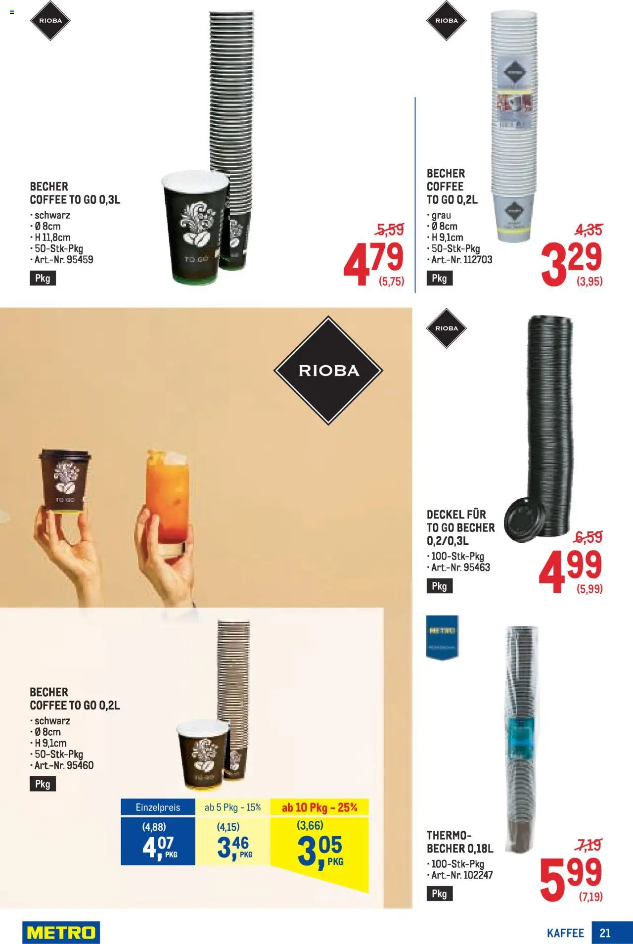 Metro  Kaffee Spezial gültig ab 04.09.2025 | Seite: 21 | Produkte: Kaffee