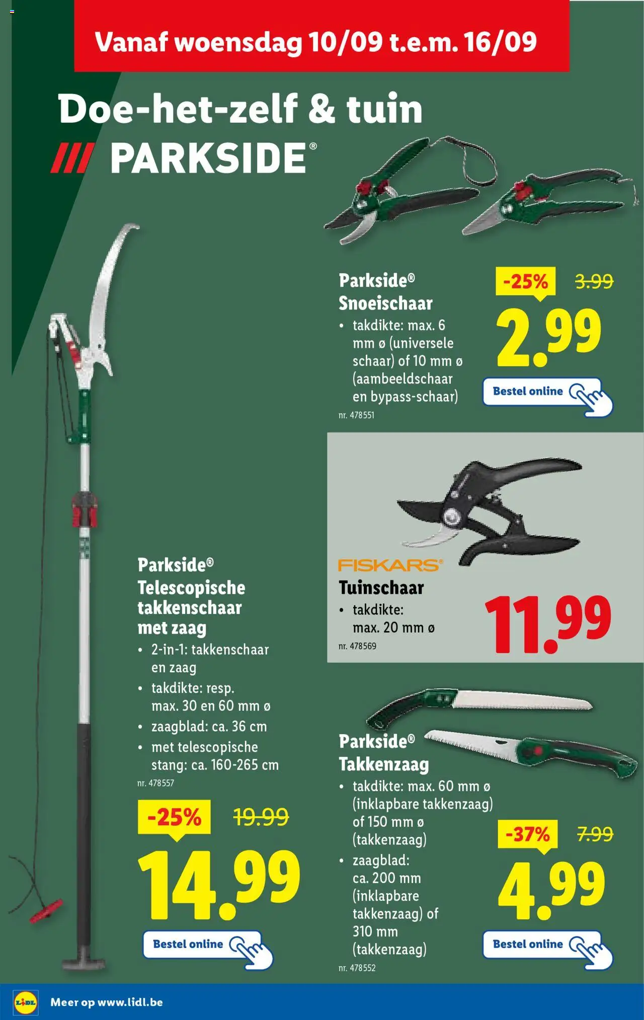  | Pagina: 38 | Producten: Schaar