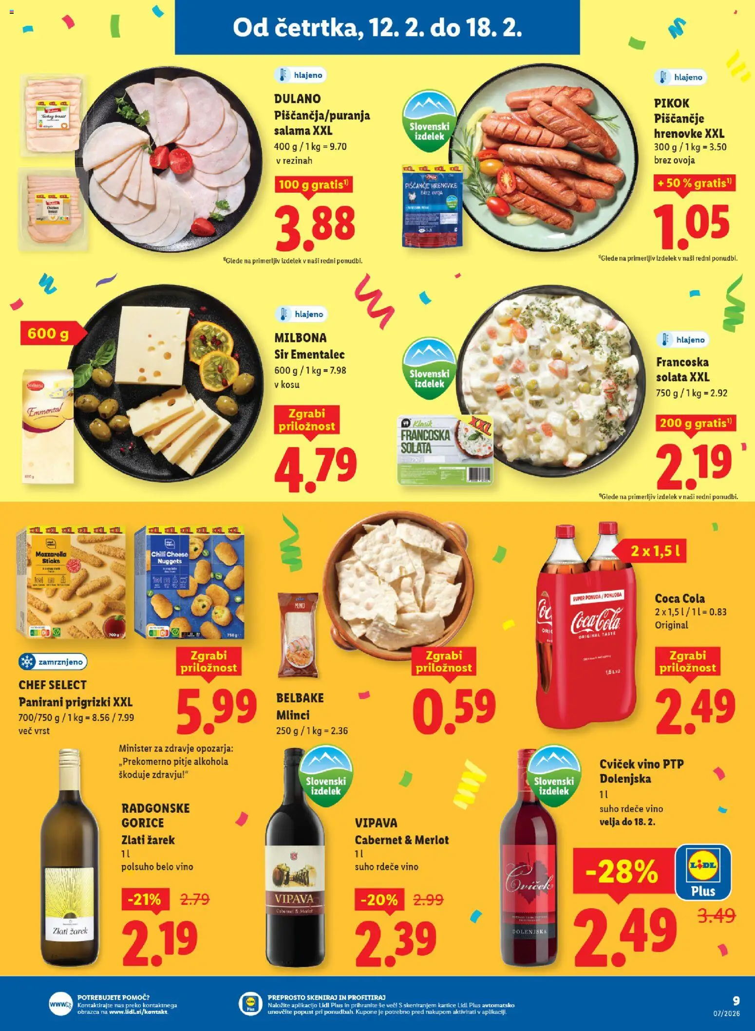 Novi Lidl katalog ponudbe – veljaven od 12.02.2026 | Stran: 9