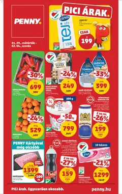 PENNY Akciós újság - amely érvényes a következő dátumtól: 29.01.2026