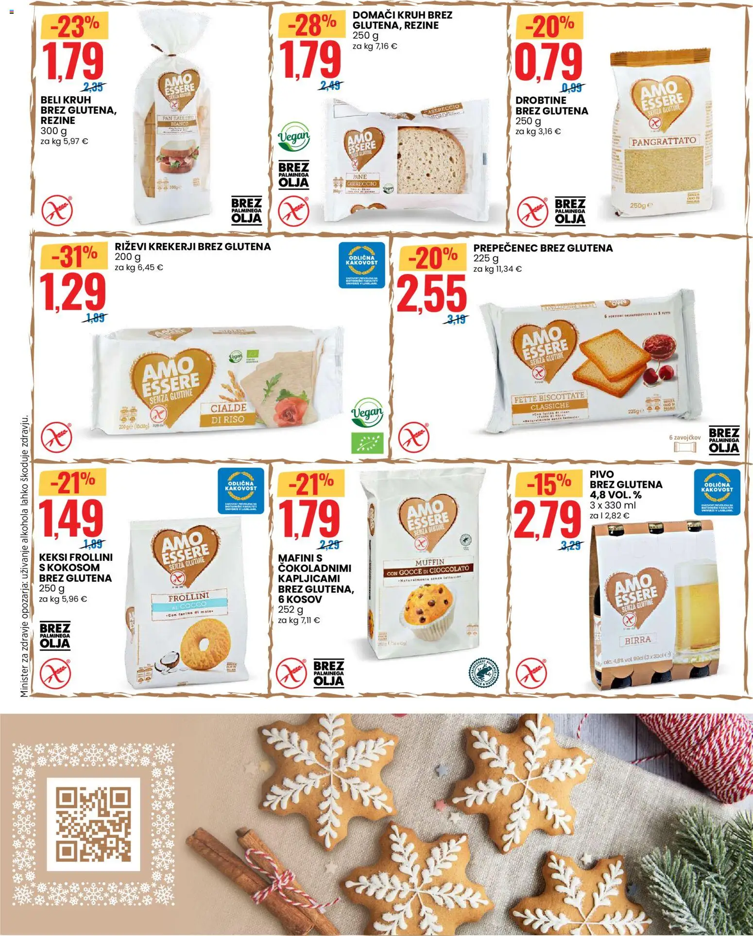 Novi Eurospin katalog ponudbe – veljaven od 11.12.2025 | Stran: 11 | Izdelki: Keksi, Toast, Kruh, Pivo
