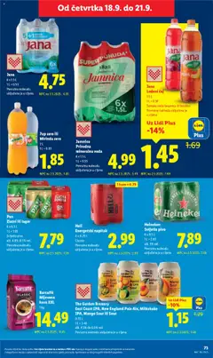 Lidl katalog | vrijedi od 15.09.2025 | Stranica: 73