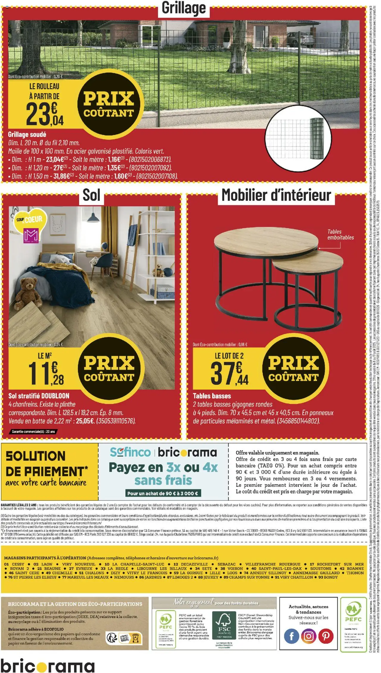  | Page: 8 | Produits: Plinthe, Mètre, Rouleau