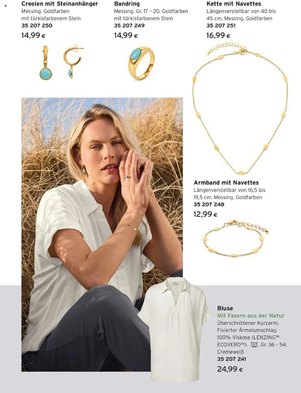 Tchibo Eduscho Dünen, Wind und frische Looks gültig ab 23.07.2025 | Seite: 17 | Produkte: Bluse