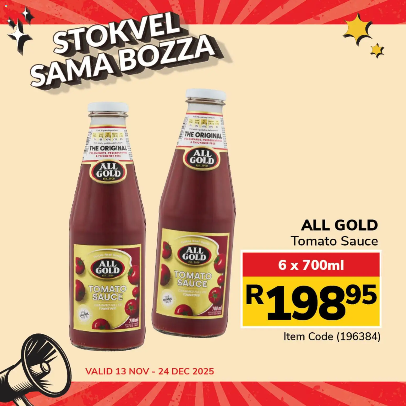 New Jumbo catalogue – valid from 13.11.2025 | Page: 1 | Products: Tomatoes, Tomato sauce, Sauce