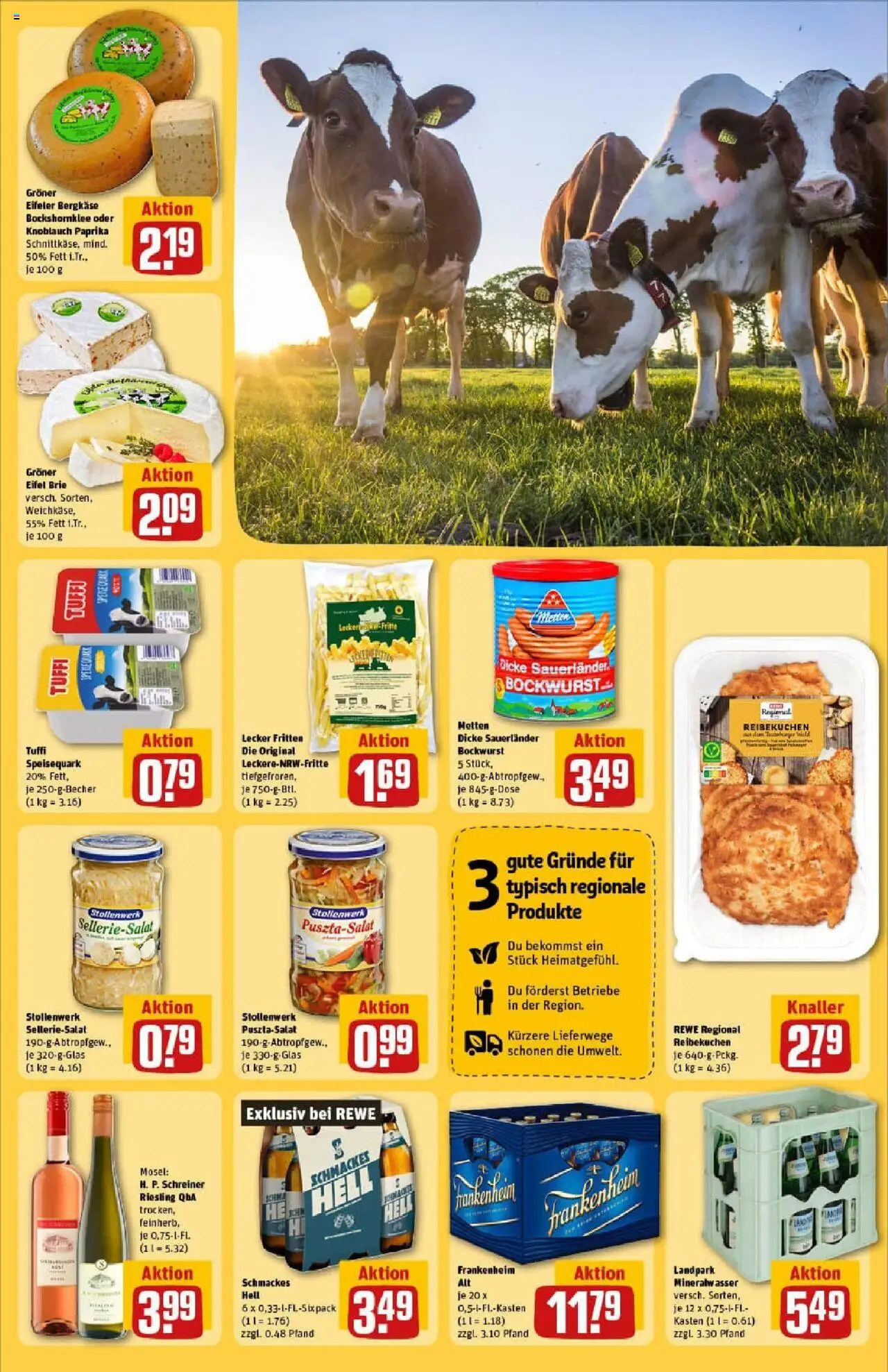 Rewe prospekt Mönchengladbach	 - gültig ab dem 29.06.2025 | Seite: 33 | Produkte: Bockwurst, Quark, Paprika, Speisequark