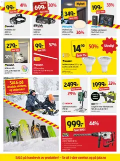 Forhåndsvisning av Jula - Kundeavis gyldig fra 12.02.2026 | Side: 3 | Produkter: Slagdrill, Værstasjon, Dartpilar, Batteri