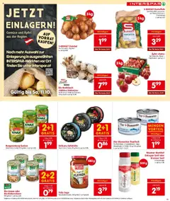Interspar Flugblatt ab 09.10.2025 gültig | Seite: 13 | Produkte: Gurken, Kartoffeln, Gemüse, Äpfel