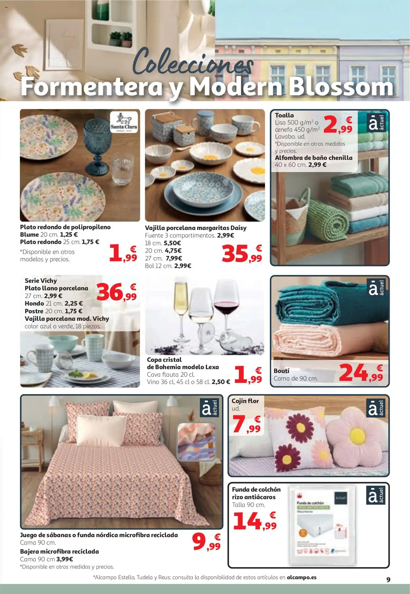 Alcampo SST Catalán │ válido desde el 12.03.2026 | Página: 9 | Productos: Vino, Colchon, Βρεφικό κρεβάτι, Cama