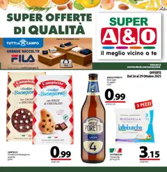 Anteprima del volantino A&O Supermercato catalogo valido a partire dal 16.10.2025