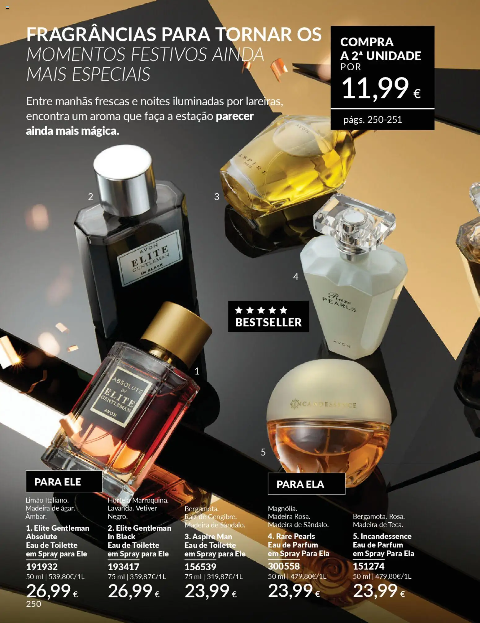 Catálogo Avon Campanha 11 Black Friday │ válido de 01.11.2025 | Página: 250 | Produtos: Faca, Eau de toilette, Hortelã
