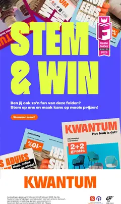 Kwantum - Folder - Voorbeeld van een folder van Kwantum, geldig van 02.02.2026 | Pagina: 21 | Producten: Folders