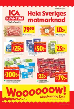 ICA Kvantum - Södra Sandby - Förhandsvisning av reklamblad från butik ICA Kvantum aktuell från 09.03.2026