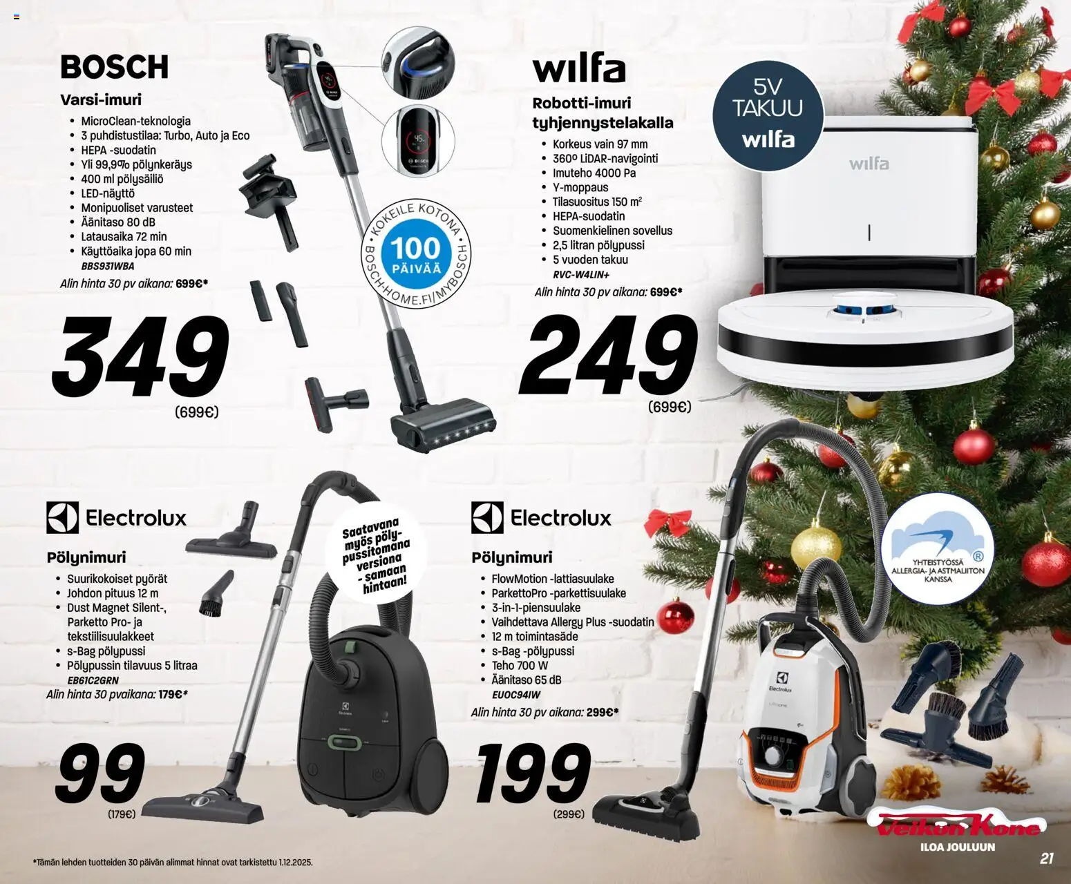 Veikon Kone tarjoukset – voimassa 08.12.2025 alkaen | Sivu: 21