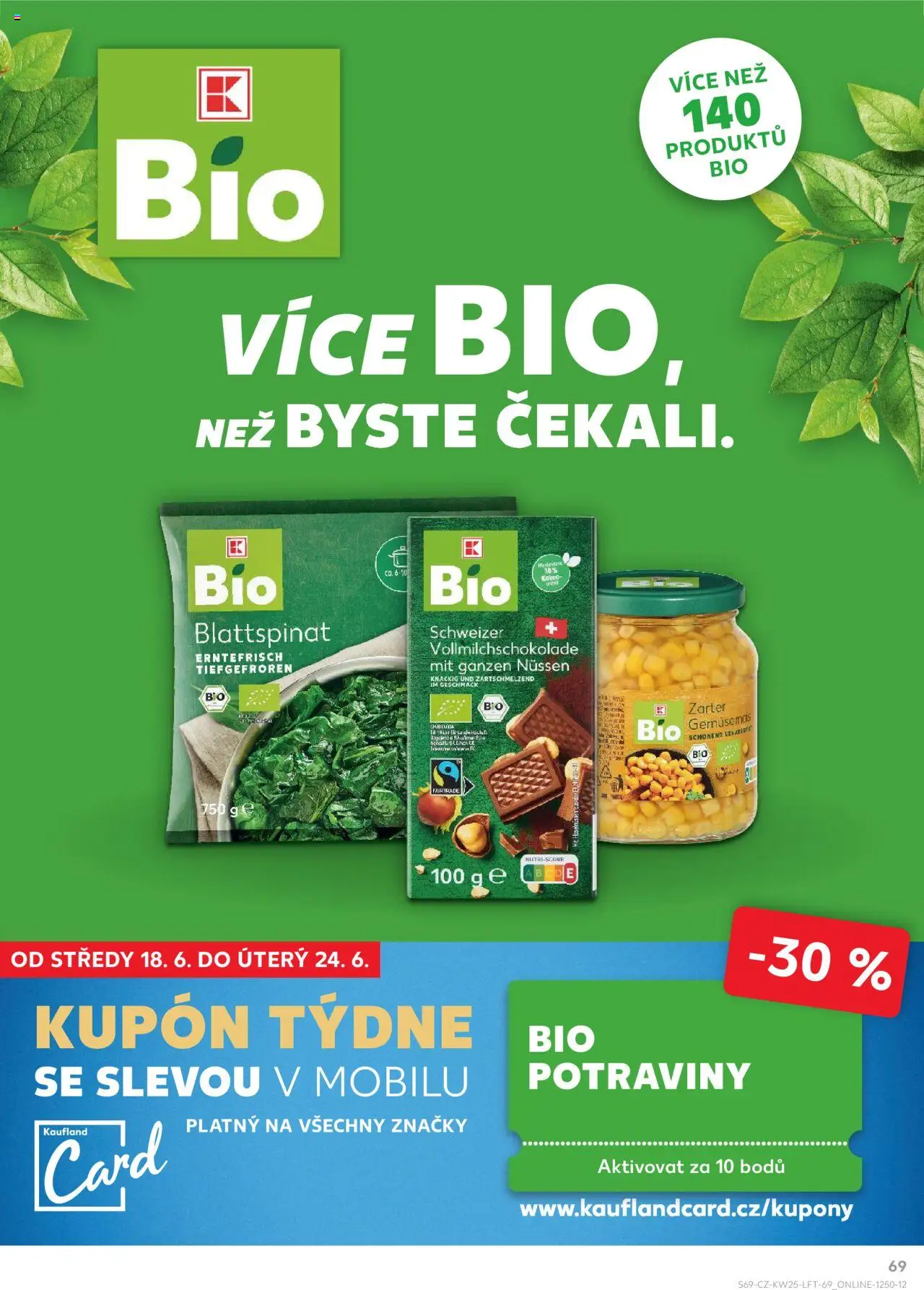 Kaufland leták od 18.06.2025 | Strana: 69 | Produkty: Potraviny, Milk chocolate