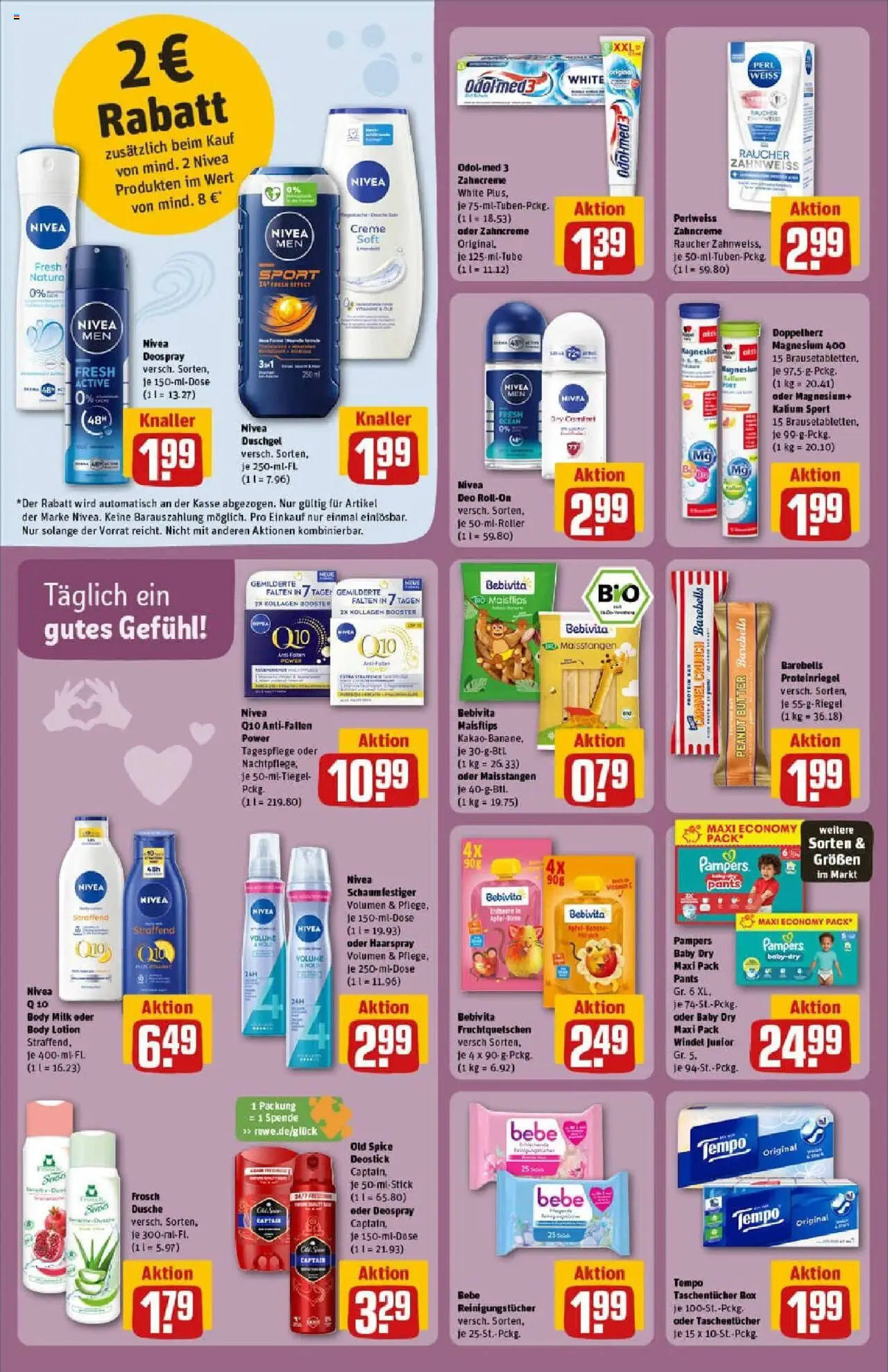Rewe prospekt Hamburg 50 (Altona)	 – gültig ab 28.09.2025 | Seite: 36 | Produkte: Box, Dusche, Deodorant, Deo Roll-On