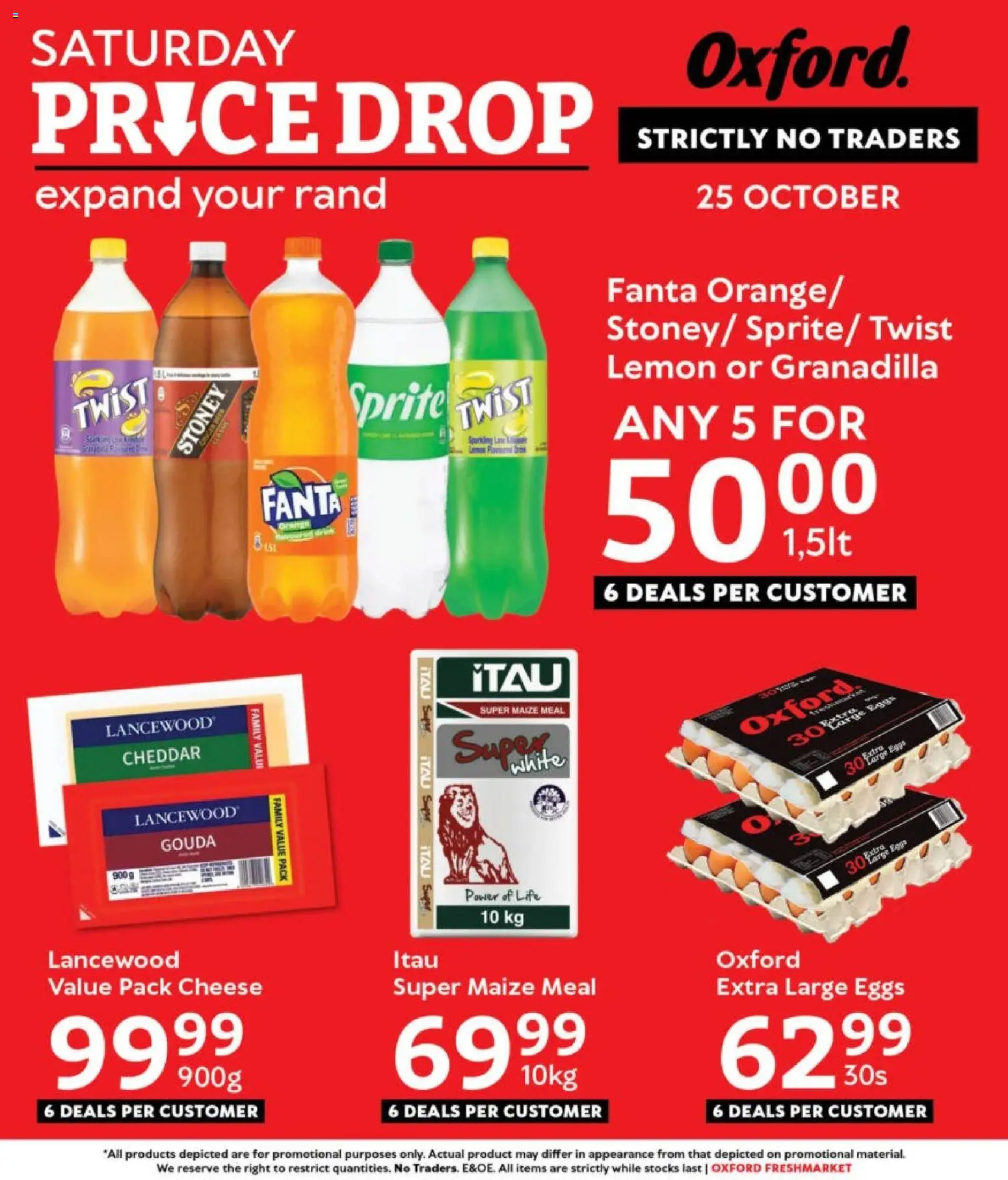 New Oxford Freshmarket catalogue – valid from 25.10.2025 | Page: 1 | Products: Cheese, Eggs, Stoney, Lemon