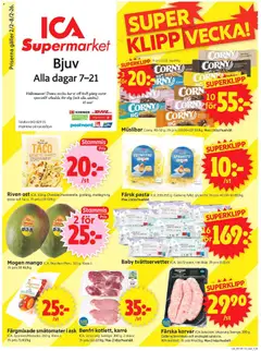 ICA Supermarket - Bjuv - Förhandsvisning av reklamblad från butik ICA Supermarket aktuell från 02.02.2026