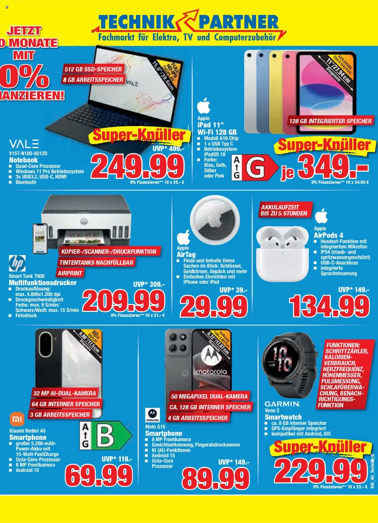 HERKULES Technik Partner – gültig ab 29.09.2025 | Seite: 3 | Produkte: USB, Ipad, Apple, TV