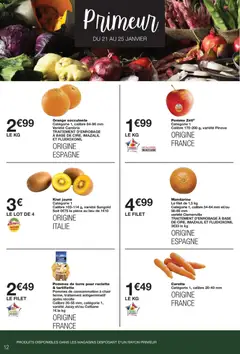 Monoprix - Prévisualisation de Monoprix catalogue valide à partir de 20.01.2026 | Page: 12