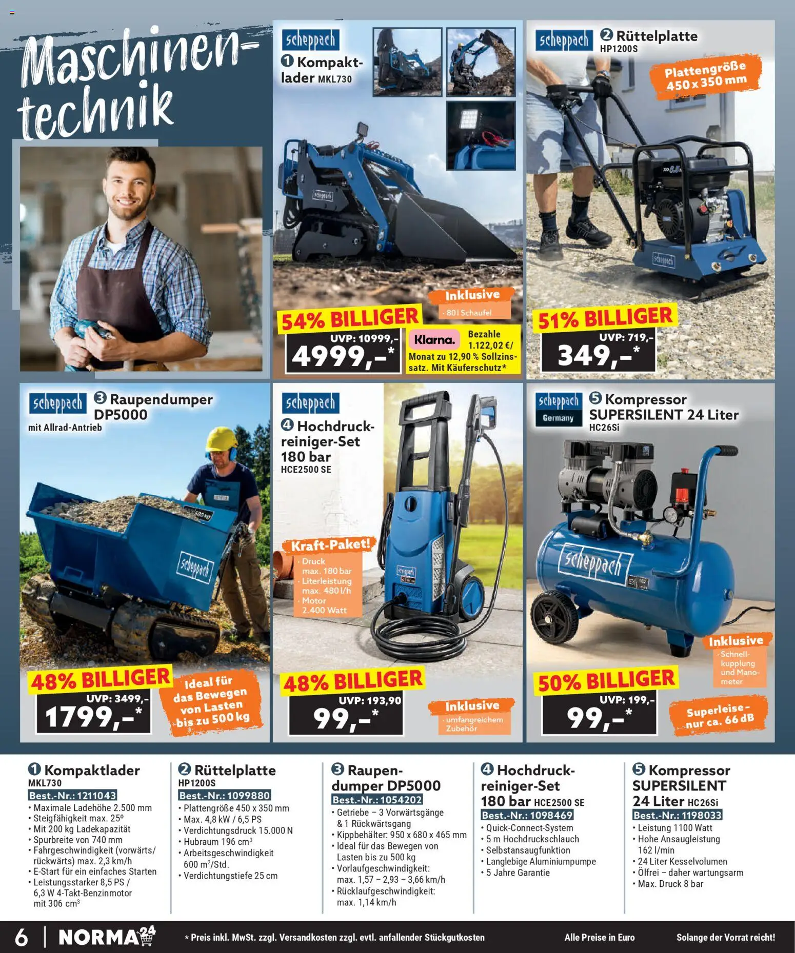 Norma Bestellmagazin November 2025 – gültig ab 01.11.2025 | Seite: 6