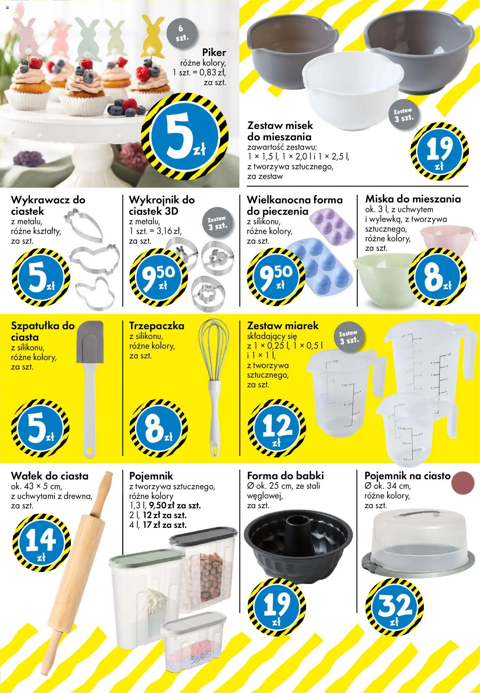 TEDi gazetka od 06.03.2026 | Strona: 9 | Produkty: Pojemnik na ciasto, Ciasto, Trzepaczka