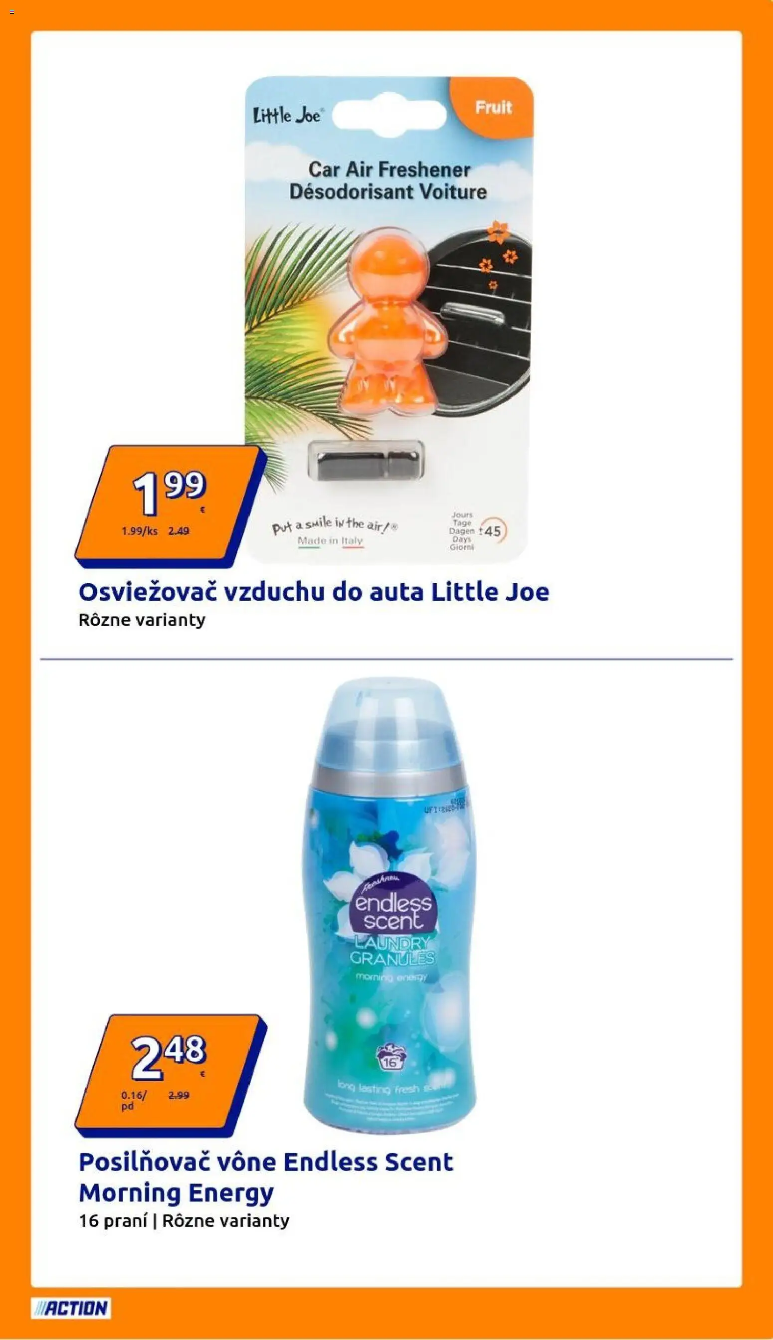 Nové Action akcie – leták je platný od 12.11.2025 | Strana: 5 | Produkty: Osviežovač vzduchu