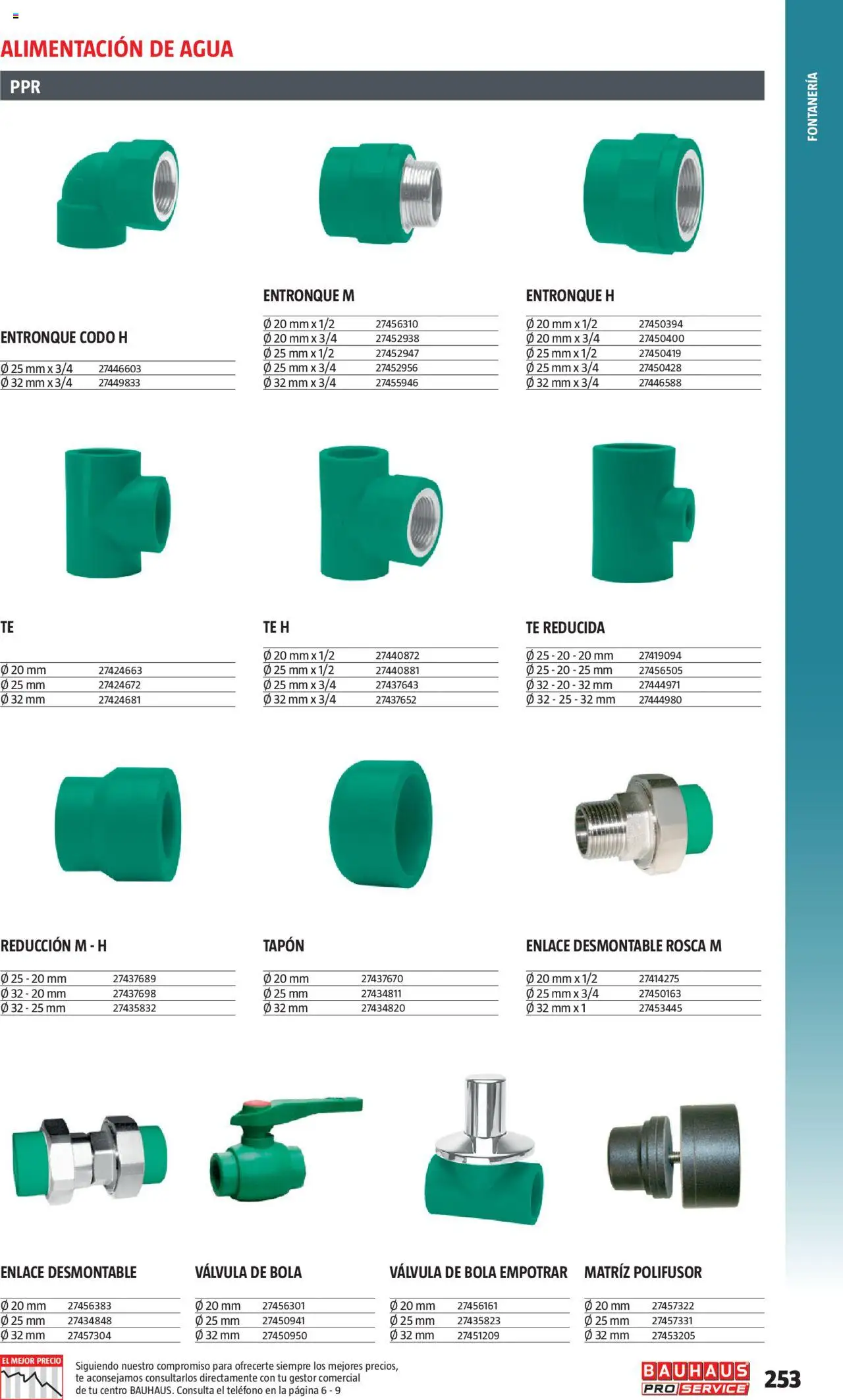Bauhaus - ProService  │ válido desde el 24.02.2025 | Página: 253 | Productos: Té, Teléfono