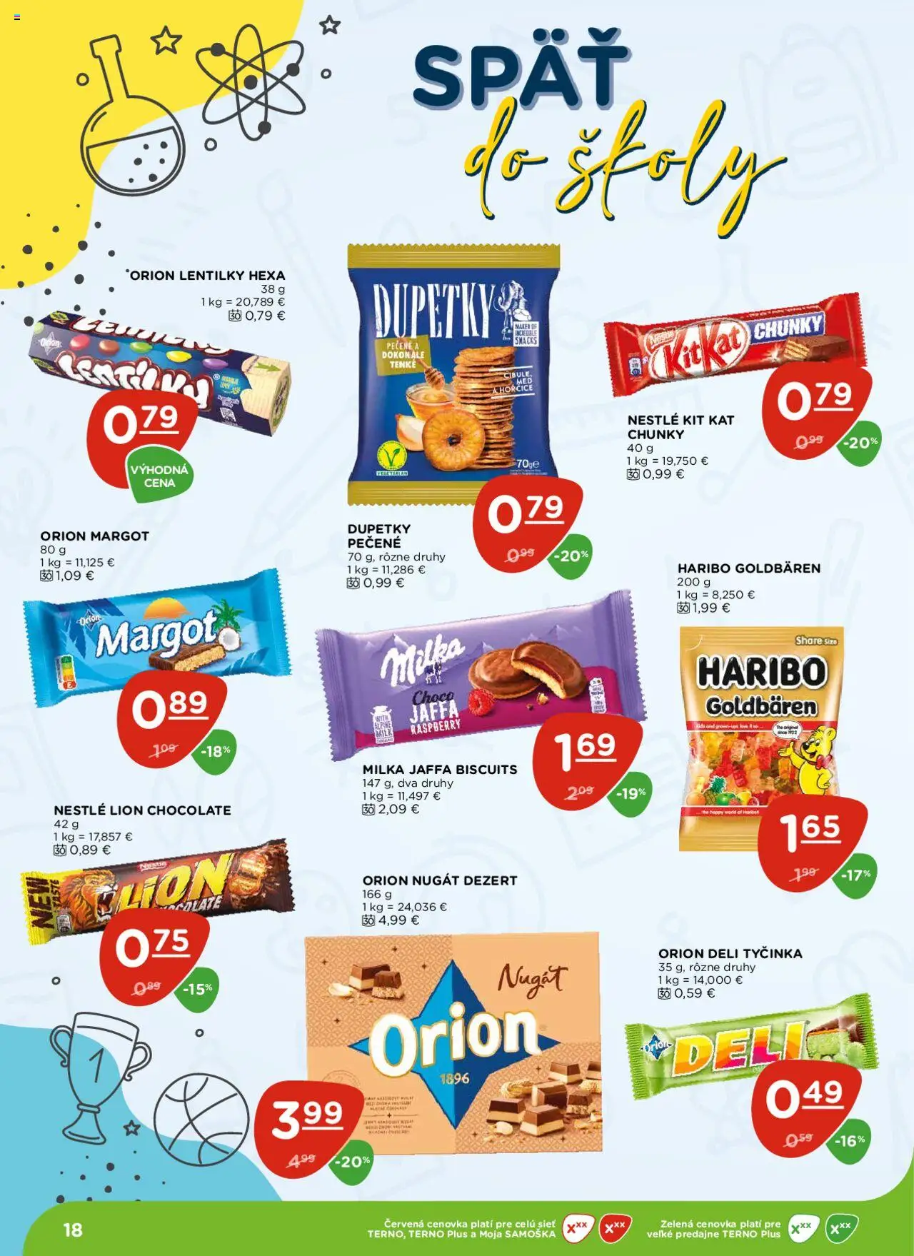 Terno leták │ platný od 21.08.2025 | Strana: 18 | Produkty: Milka