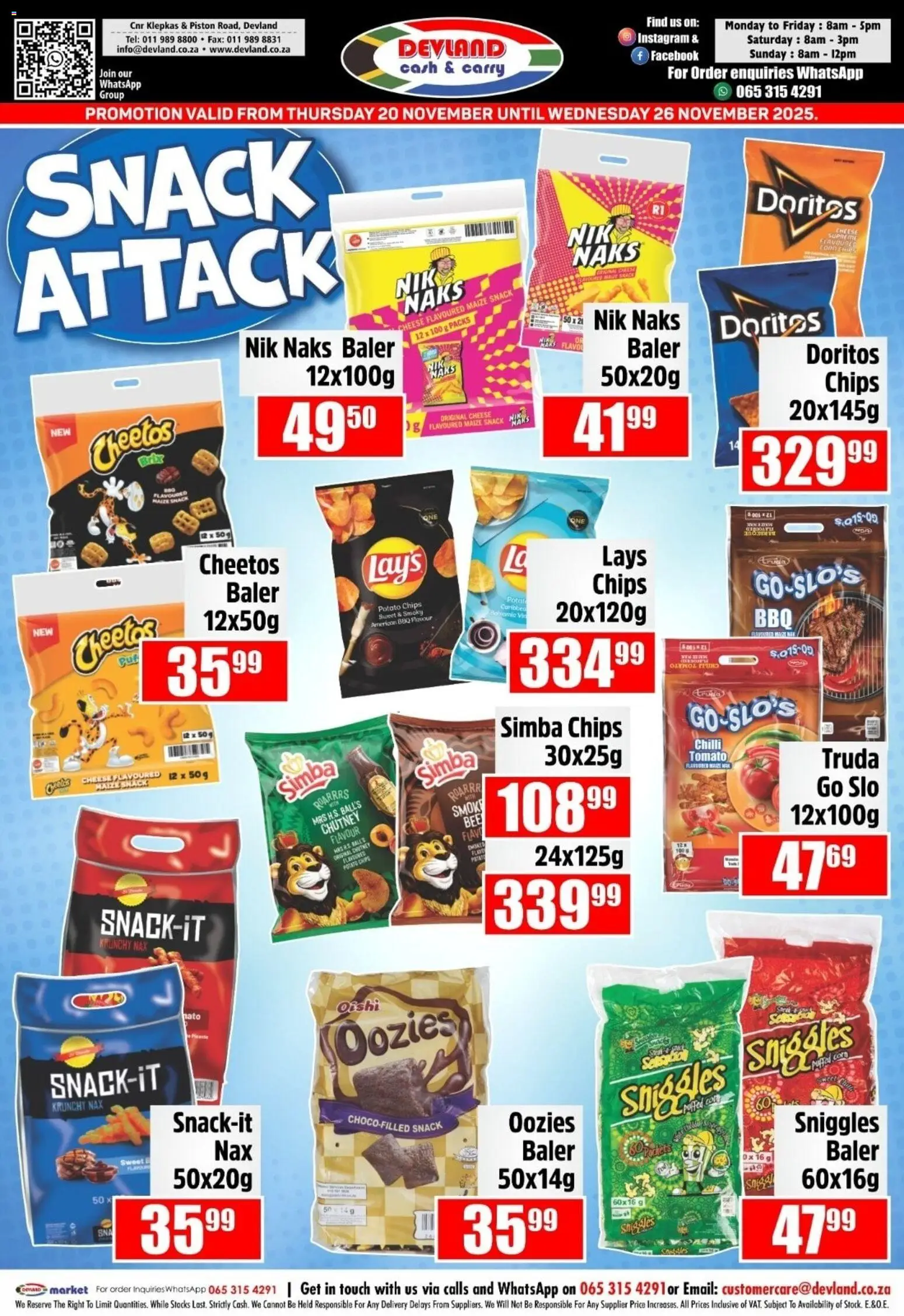 New Devland catalogue – valid from 20.11.2025 | Page: 2 | Products: Chutney, Cheese, Chips, Chilli