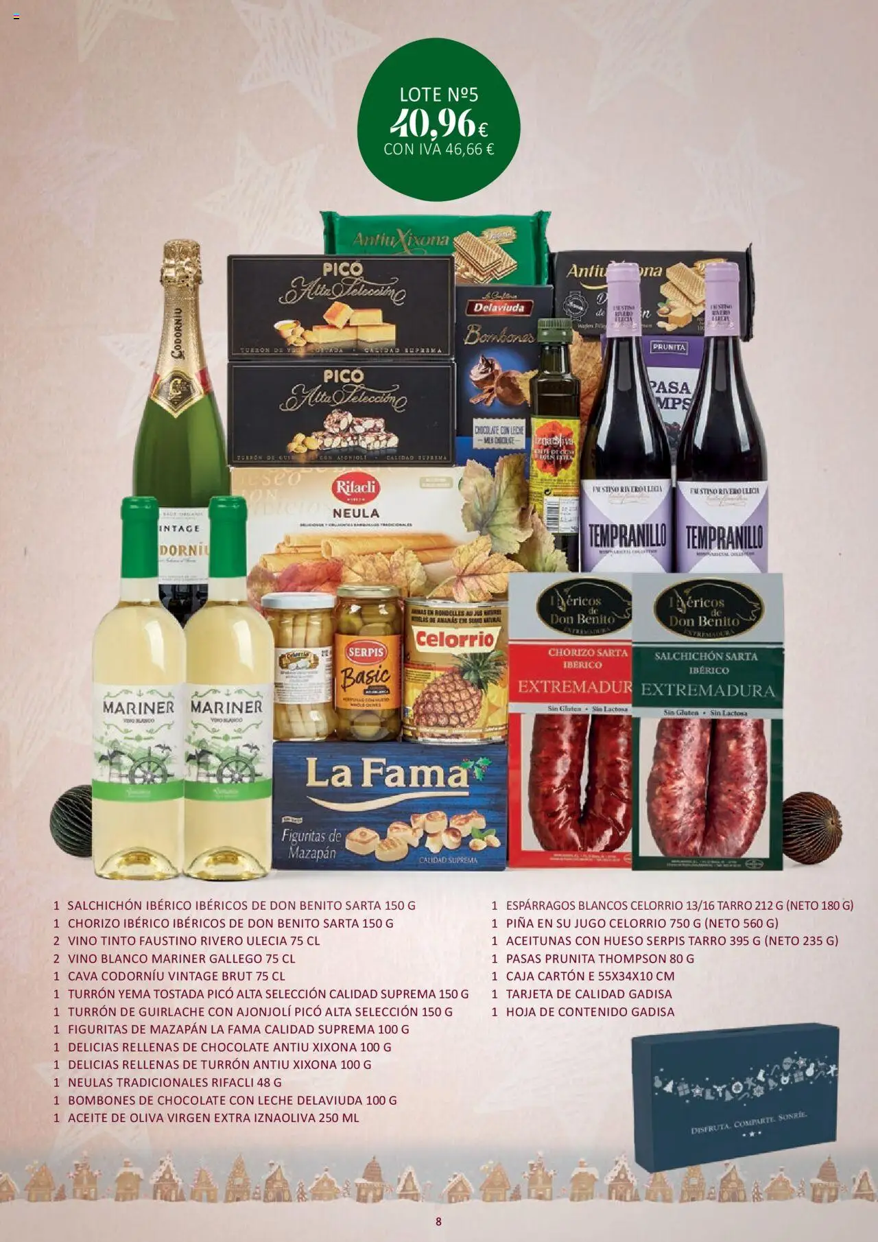 Gadis folleto │ válido desde el 16.10.2025 | Página: 8 | Productos: Leche, Chocolate, Piña, Aceite de oliva
