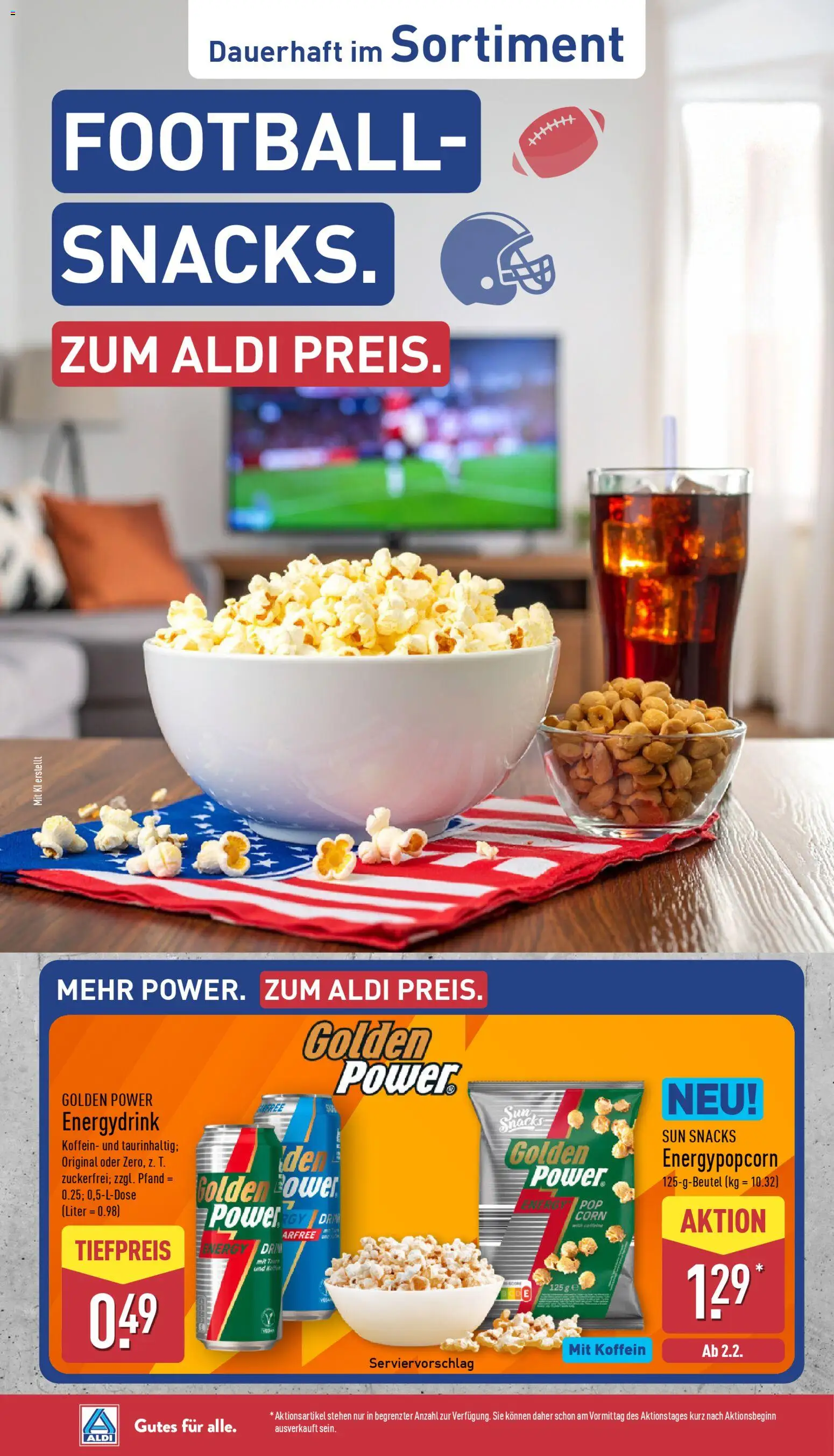 Aldi Prospekt 	 – gültig ab 02.02.2026 | Seite: 35 | Produkte: Energy, Football