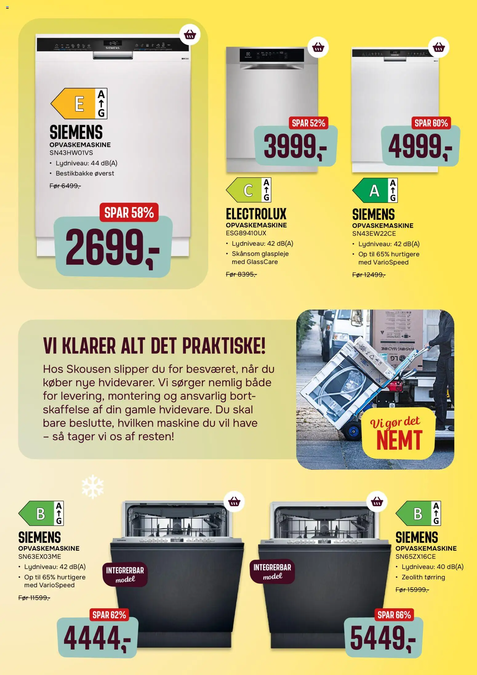 Skousen tilbudsavis – gyldig fra 12.01.2026 | Side: 3 | Produkter: Opvaskemaskine