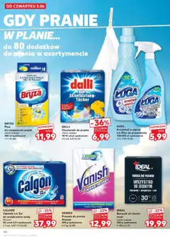 Kaufland gazetka od 05.06.2025 | Strona: 46 | Produkty: Vanish, Calgon, Płyn do czyszczenia pralki, Cleaner