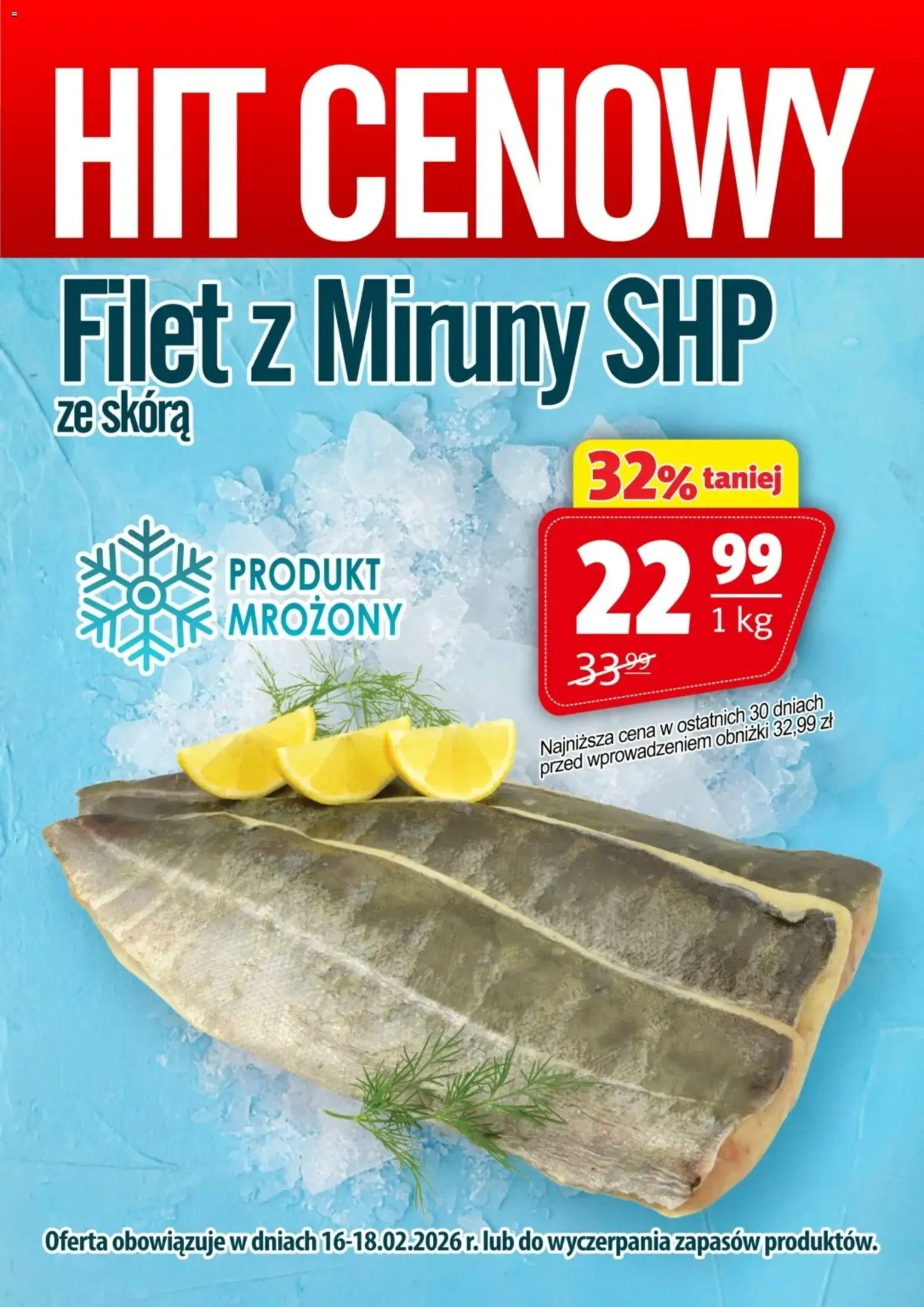 Prim Market Promocja - Filet Z Miruny od 16.02.2026 | Strona: 1