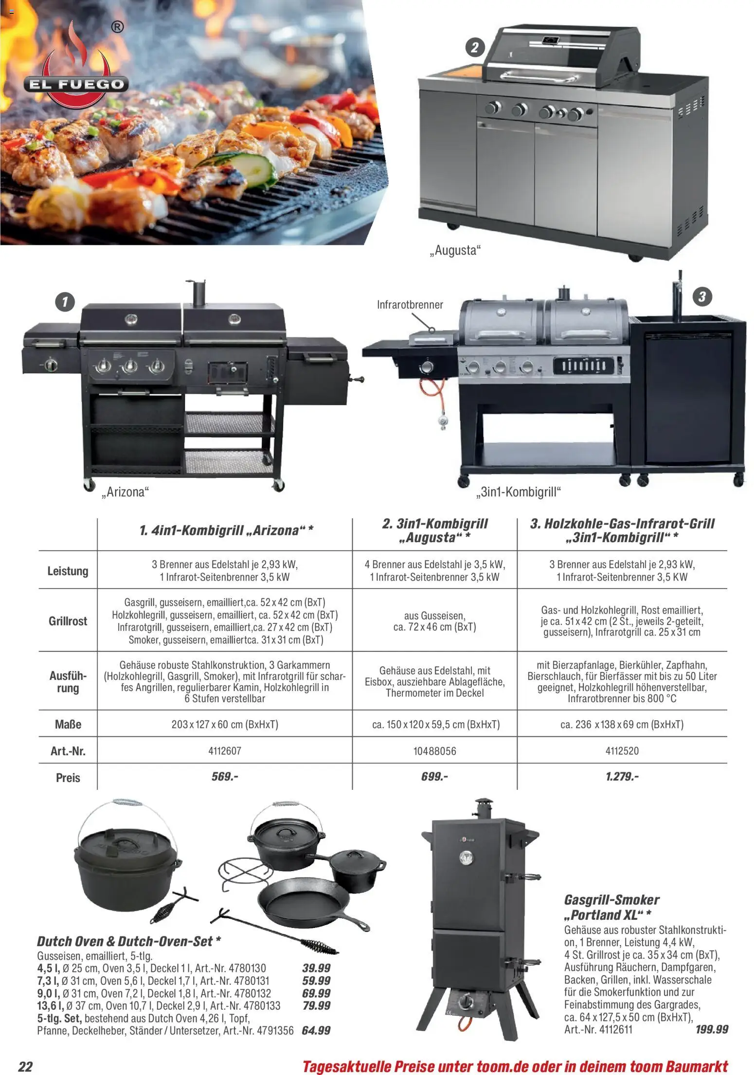 Toom Baumarkt  Grills & Zubehör 2026 – gültig ab 14.02.2026 | Seite: 22 | Produkte: Thermometer