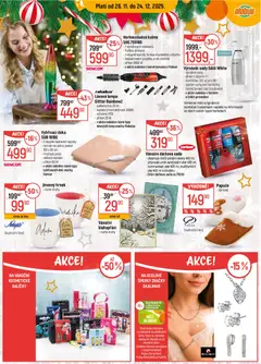 Náhled letáku Globus leták od 10.12.2025 | Strana: 18 | Produkty: Kulma, Lampa, Papuče, Láhev