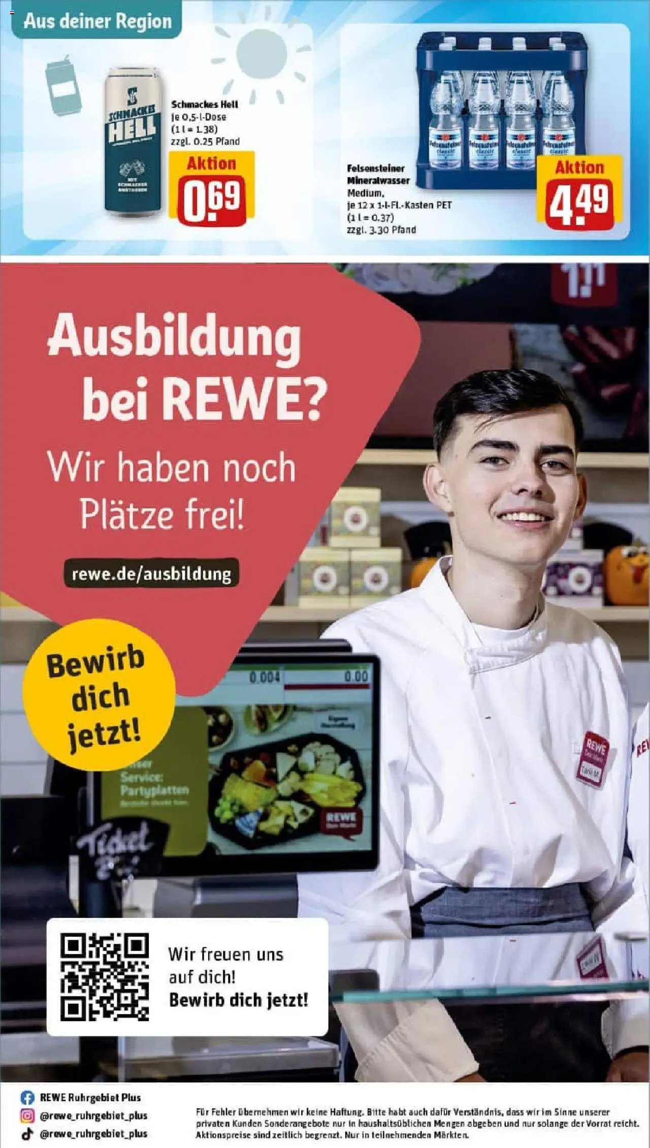Rewe prospekt Haan	 - gültig ab dem 24.08.2025 | Seite: 32 | Produkte: Mineralwasser
