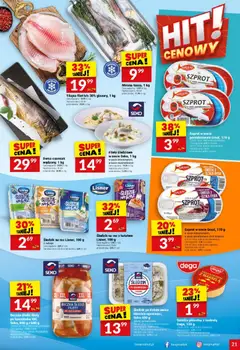 Pogląd oferty "Twój Market Gazetka" - ważna od 29.10.2025 | Strona: 21 | Produkty: Miruna, Sriracha, Sok, Sałatka