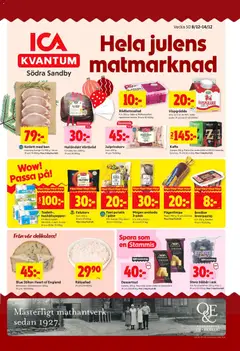 ICA Kvantum - Södra Sandby - Förhandsvisning av reklamblad från butik ICA Kvantum aktuell från 08.12.2025