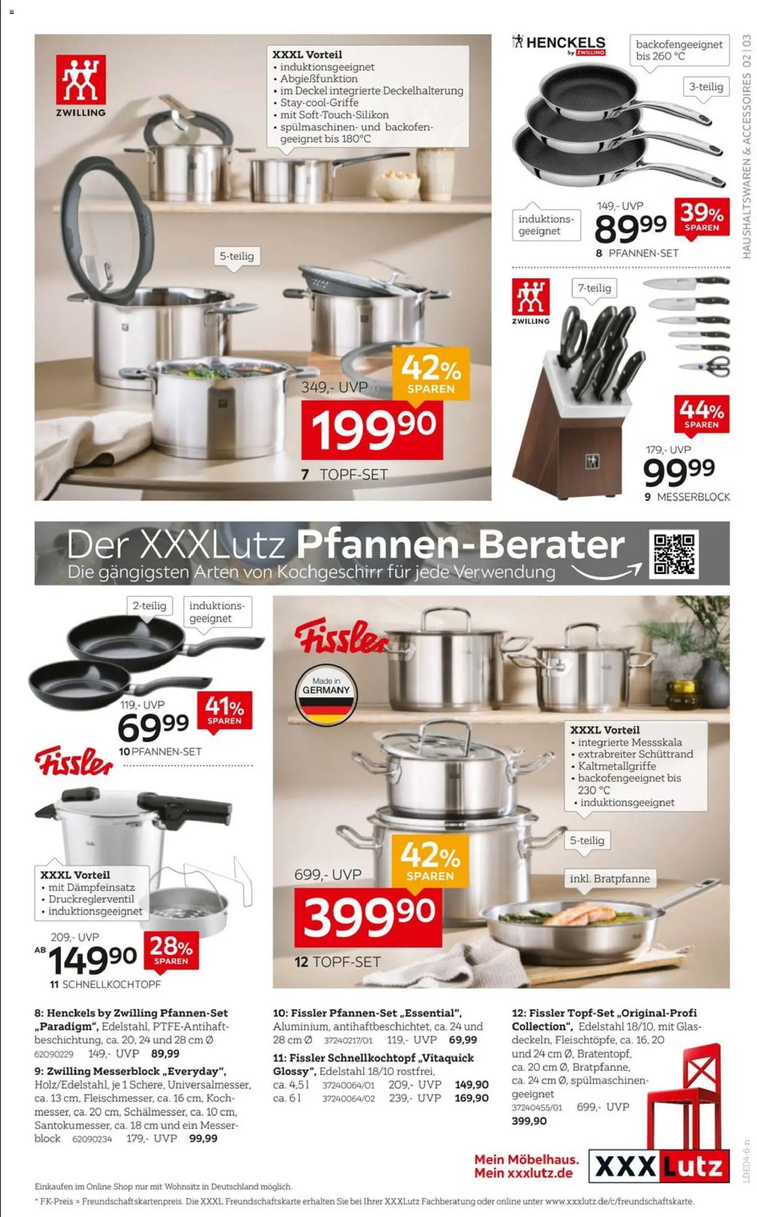 XXXLutz Wohnaccessoires – gültig ab 11.04.2026 | Seite: 3 | Produkte: Backofen