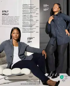 Ulla Popken Prospekt 	 ab 01.10.2025 gültig | Seite: 130 | Produkte: Top, Bluse, Hose, Telefon