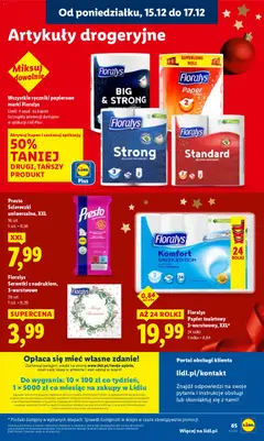 Pogląd oferty "Presto Ściereczki uniwersalne, XXL, 16 szt." - ważna od 15.12.2025 | Strona: 67