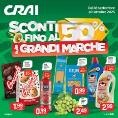 Anteprima del volantino CRAI Milano catalogo valido a partire dal 18.09.2025