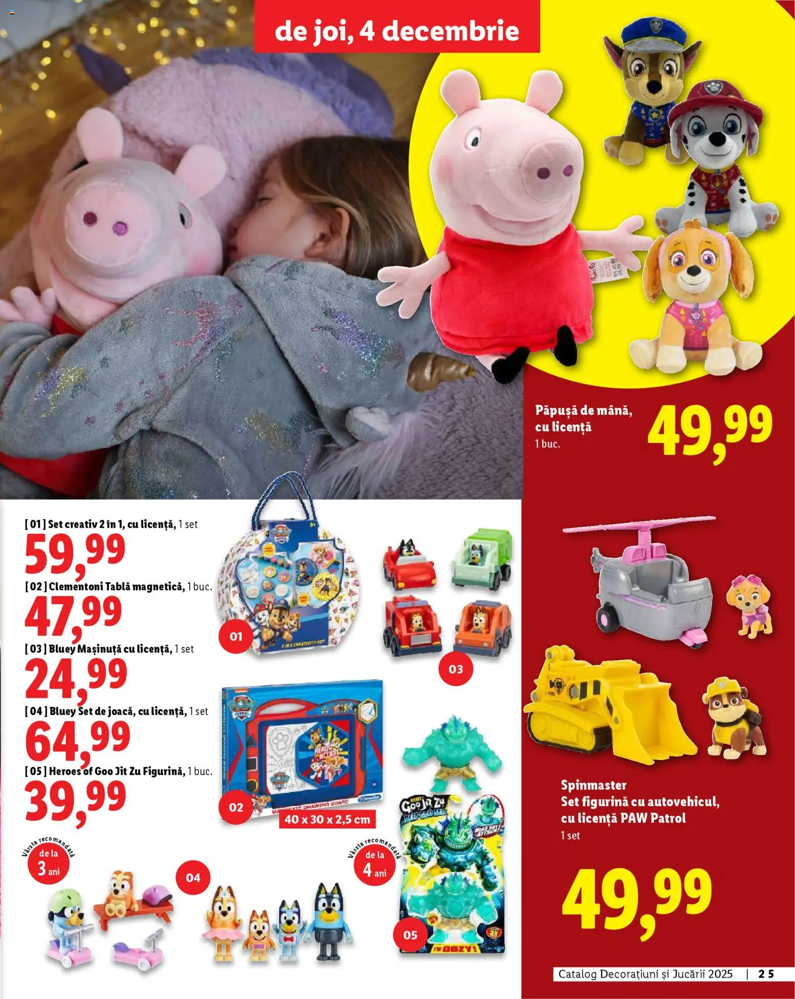 Noul catalog Lidl – valabil de la 06.11.2025 | Pagină: 25 | Produse: Tablă
