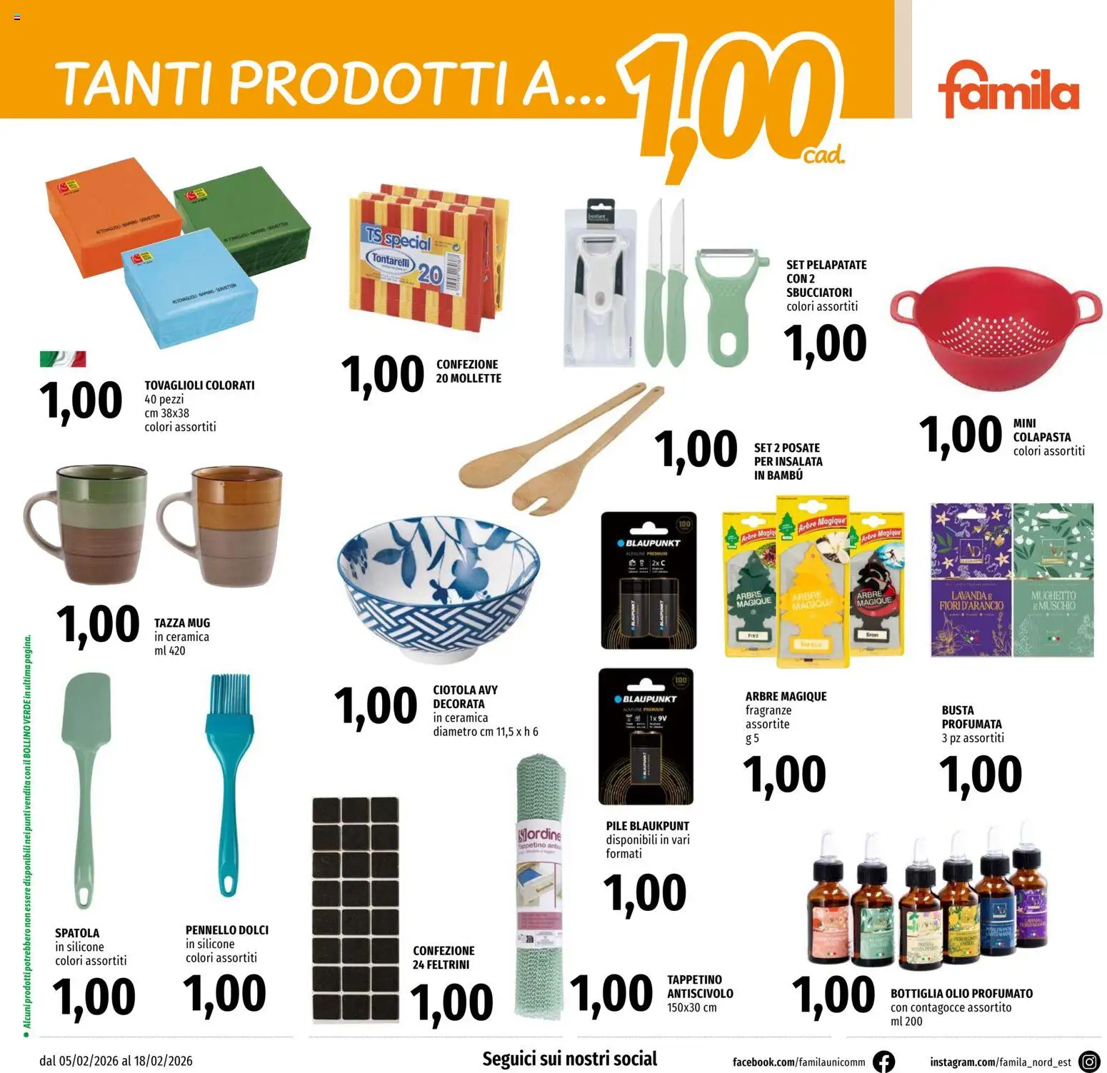Volantino Famila del 05.02.2026 | Pagina: 26