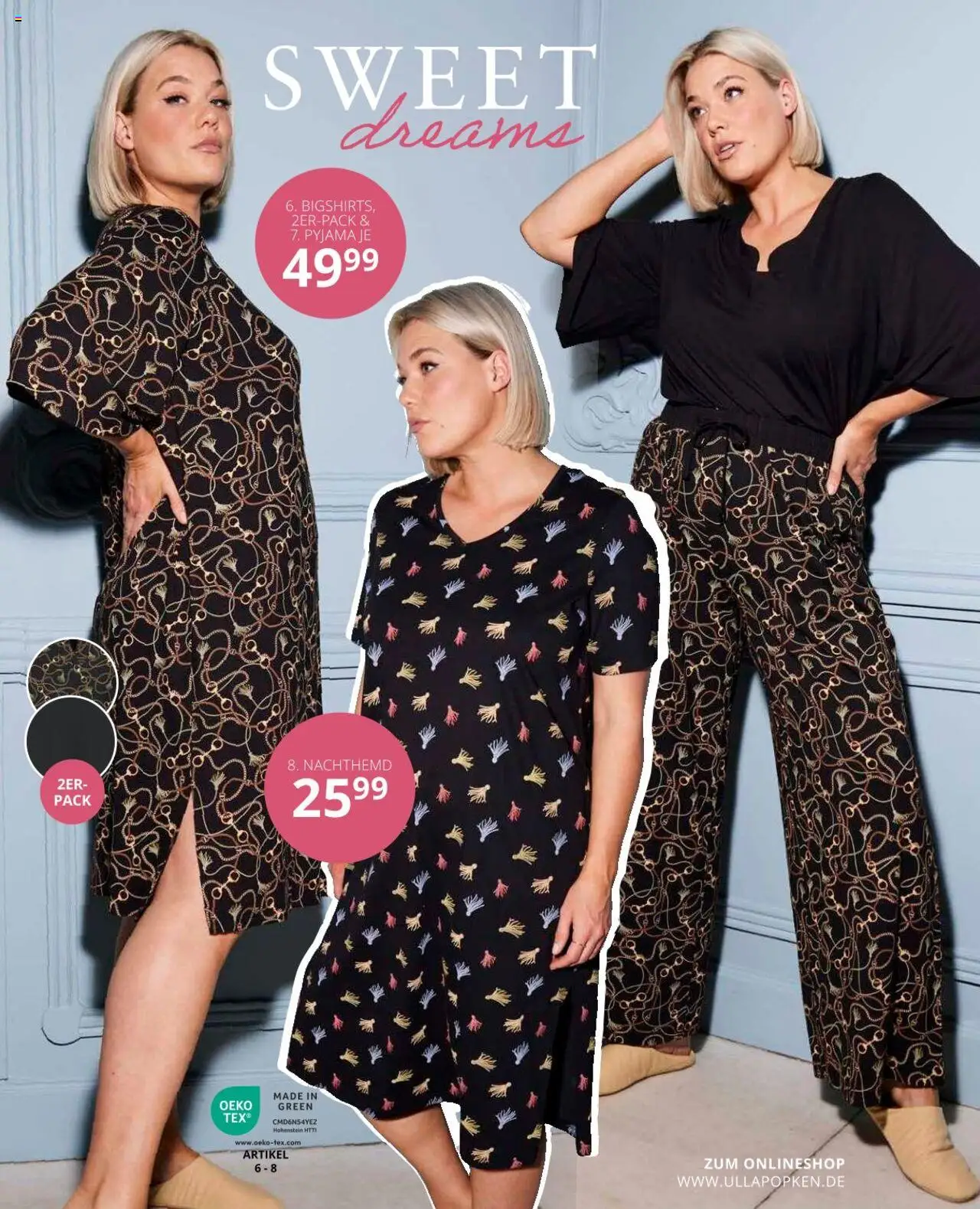 Ulla Popken Prospekt 	 - gültig ab dem 01.08.2025 | Seite: 117 | Produkte: Pyjama